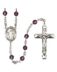 Saint Joseph the Worker R9400-8220 6mm Rosary Available in 12 colors