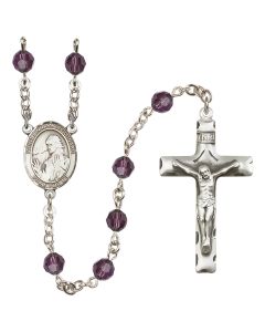 Saint Finnian of Clonard R9400-8308 6mm Rosary Available in 12 colors