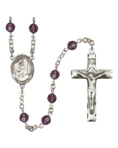 Saint Elizabeth of the Visitation R9400-8311 6mm Rosary Available in 12 colors