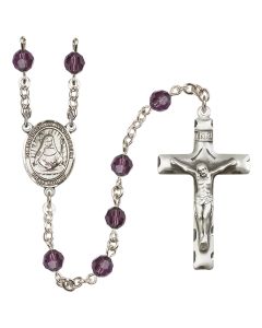 Saint Edburga of Winchester R9400-8324 6mm Rosary Available in 12 colors