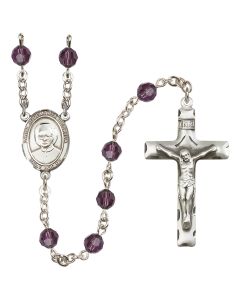 Saint Josemaria Escriva R9400-8362 6mm Rosary Available in 12 colors