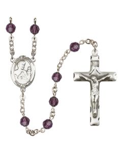 Saint Kieran R9400-8367 6mm Rosary Available in 12 colors