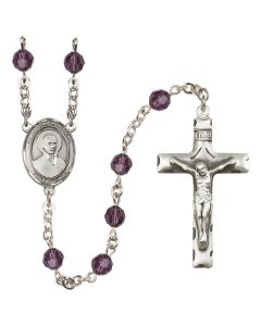 Saint John Berchmans R9400-8370 6mm Rosary Available in 12 colors