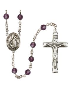 Saint Raymond of Penafort R9400-8385 6mm Rosary Available in 12 colors