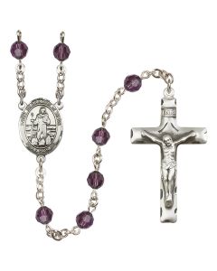 Saint Bernadine of Sienna R9400-8387 6mm Rosary Available in 12 colors