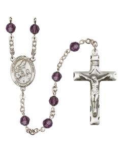 Saint Margaret of Scotland R9400-8407 6mm Rosary Available in 12 colors
