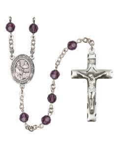 Saint Claude de la Colombiere R9400-8432 6mm Rosary Available in 12 colors