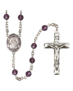 Saint Jadwiga of Poland R9400-8434 6mm Rosary Available in 12 colors