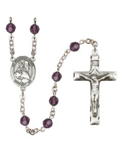 Guardian Angel Protector R9400-8440 6mm Rosary Available in 12 colors