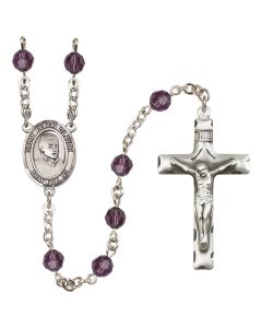Saint Peter Claver R9400-8442 6mm Rosary Available in 12 colors