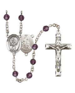 Guardian Angel/Baseball R9400-8700 6mm Rosary Available in 12 colors