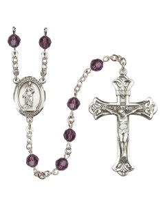 Saint Barbara R9401-8006 6mm Rosary Available in 12 colors