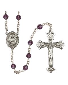 Saint Catherine Laboure R9401-8021 6mm Rosary Available in 12 colors