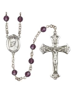 Saint Edward the Confessor R9401-8026 6mm Rosary Available in 12 colors