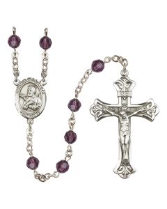 Saint Francis Xavier R9401-8037 6mm Rosary Available in 12 colors