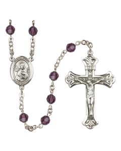Saint John the Apostle R9401-8056 6mm Rosary Available in 12 colors