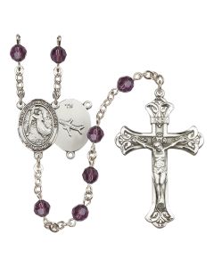 Saint Joseph of Cupertino R9401-8057 6mm Rosary Available in 12 colors