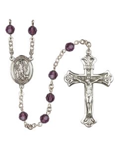 Saint Lazarus R9401-8066 6mm Rosary Available in 12 colors