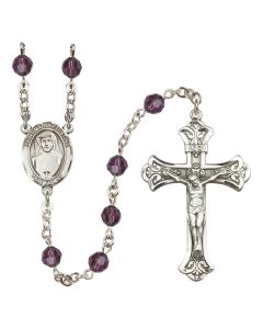 Saint Maria Faustina R9401-8069 6mm Rosary Available in 12 colors