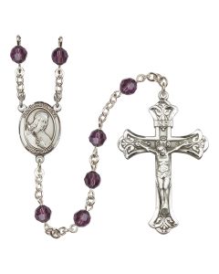 Saint Philomena R9401-8077 6mm Rosary Available in 12 colors