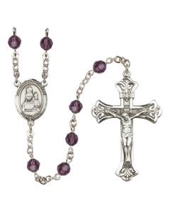 Our Lady of Loretto R9401-8082 6mm Rosary Available in 12 colors