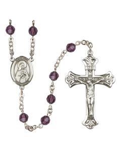 Saint Rita of Cascia R9401-8094 6mm Rosary Available in 12 colors