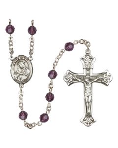 Saint Rose of Lima R9401-8095 6mm Rosary Available in 12 colors
