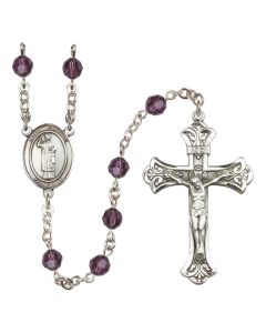 Saint Stephen the Martyr R9401-8104 6mm Rosary Available in 12 colors