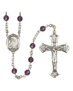 Saint Bridget of Sweden R9401-8122 6mm Rosary Available in 12 colors