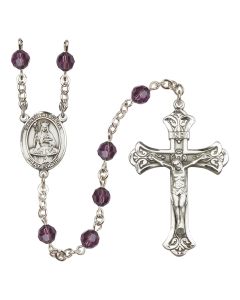 Saint Walburga R9401-8126 6mm Rosary Available in 12 colors