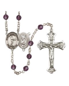 Saint Christopher/Tennis R9401-8156 6mm Rosary Available in 12 colors