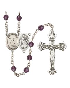 Saint Sebastian/Gymnastics R9401-8172 6mm Rosary Available in 12 colors