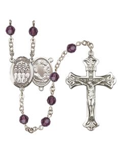 Saint Cecilia / Choir R9401-8180 6mm Rosary Available in 12 colors