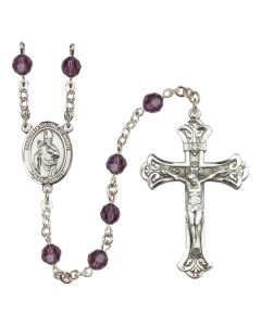 Saint Augustine of Hippo R9401-8202 6mm Rosary Available in 12 colors