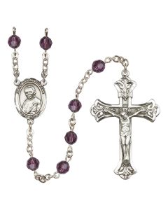 Saint John Neumann R9401-8204 6mm Rosary Available in 12 colors
