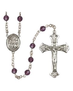 Saint Germaine Cousin R9401-8211 6mm Rosary Available in 12 colors