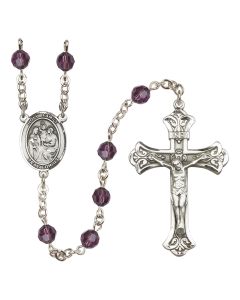 Holy Family R9401-8218 6mm Rosary Available in 12 colors