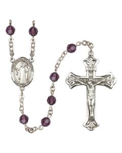 Saint Joseph the Worker R9401-8220 6mm Rosary Available in 12 colors