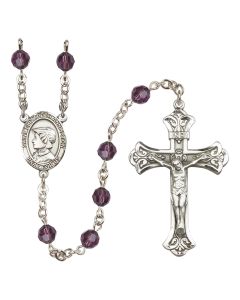 Saint Elizabeth Ann Seton R9401-8224 6mm Rosary Available in 12 colors