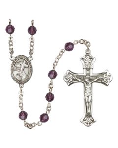 Saint Bernard of Clairvaux R9401-8233 6mm Rosary Available in 12 colors