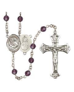 Our Lady of Mount Carmel R9401-8243 6mm Rosary Available in 12 colors