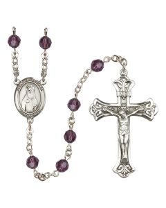 Saint Hildegard von Bingen R9401-8260 6mm Rosary Available in 12 colors