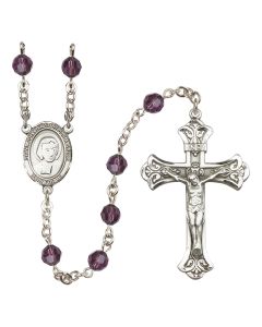 Saint John Baptist de la Salle R9401-8262 6mm Rosary Available in 12 colors