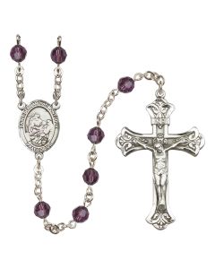 Saint Bernard of Montjoux R9401-8264 6mm Rosary Available in 12 colors