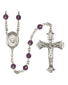 Saint Eugene de Mazenod R9401-8266 6mm Rosary Available in 12 colors