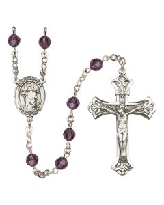 Saint Aedan of Ferns R9401-8293 6mm Rosary Available in 12 colors