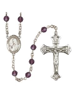 Saint Finnian of Clonard R9401-8308 6mm Rosary Available in 12 colors