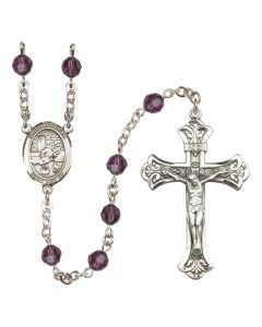 Saint Rosalia R9401-8309 6mm Rosary Available in 12 colors