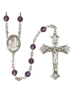 Saint Elizabeth of the Visitation R9401-8311 6mm Rosary Available in 12 colors