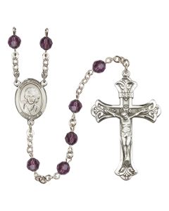 Saint Gianna Beretta Molla R9401-8322 6mm Rosary Available in 12 colors